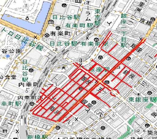 コロナ前水準に地価が戻っていないエリア